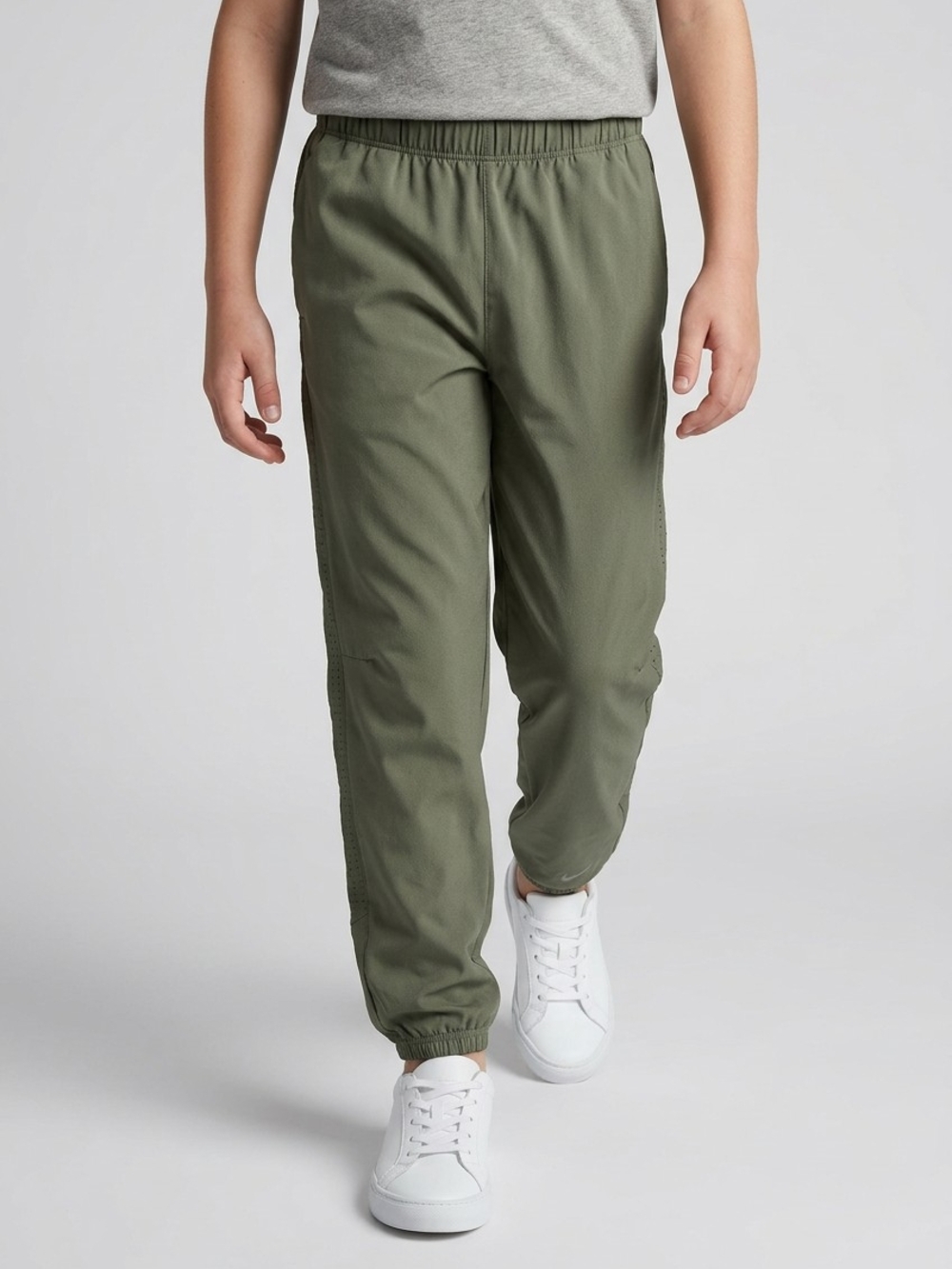 Nike Kids Olive Elastic-Waist Jogger Pants